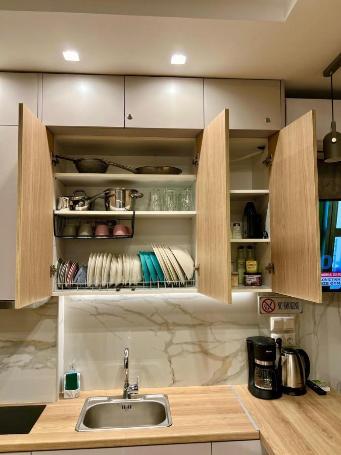 Smart Modern Apartment B Athen Exterior foto